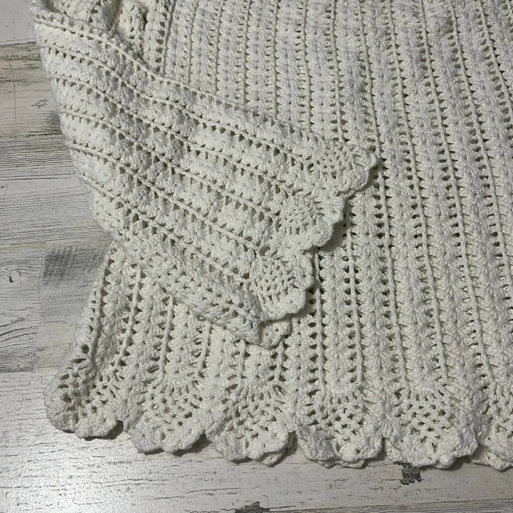 J.McLaughlin Shellona Crocheted Sweater Size Large NWT - Picture 5 of 11